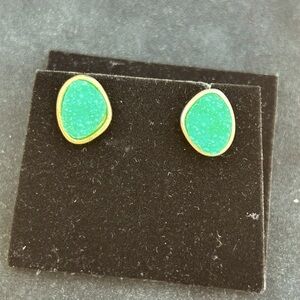 Aventurine Druzy Stone Earrings